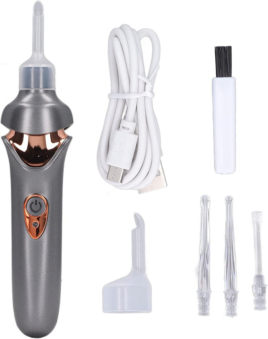 Aspirador eléctrico de cerumen con LED